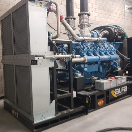 1250 KVA DE ENERGIA ALFA GENERATORS INSTALADAS EN PLANTA DE AGUA RESIDUAL EN LIBIA