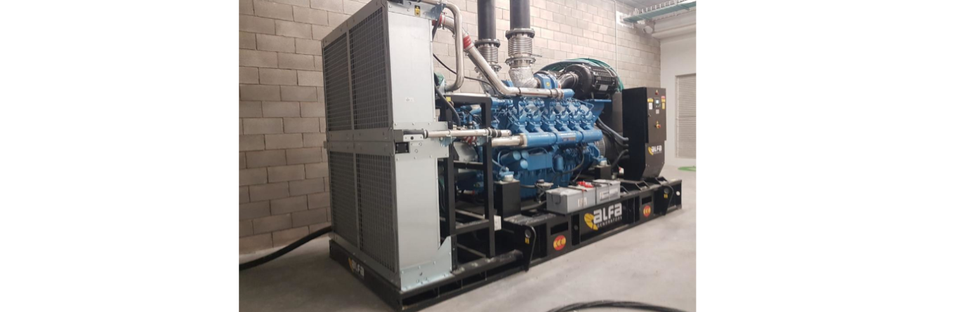 1250 KVA D’ÉNERGIE ALFA GENERATORS INSTALLÉES DANS UNE STATION D’ÉPURATION DES EAUX EN LIBYE